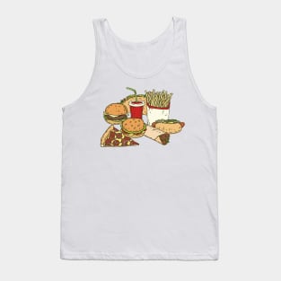 Fast Food Tank Top